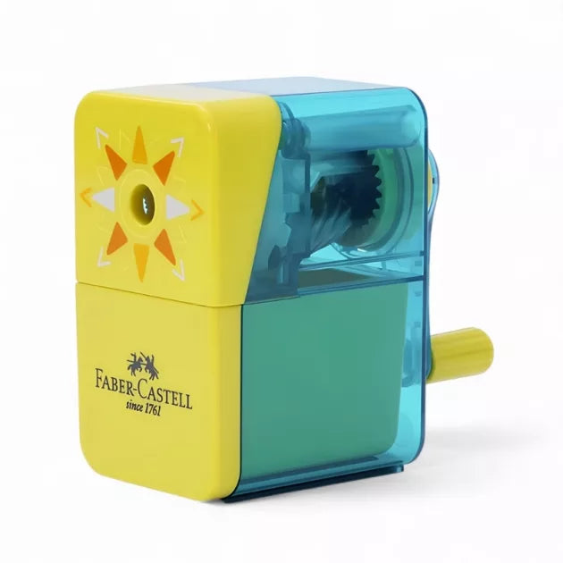 Manual Hand Crank Pencil Sharpener – Heavy Duty Desktop Sharpener for School & Office