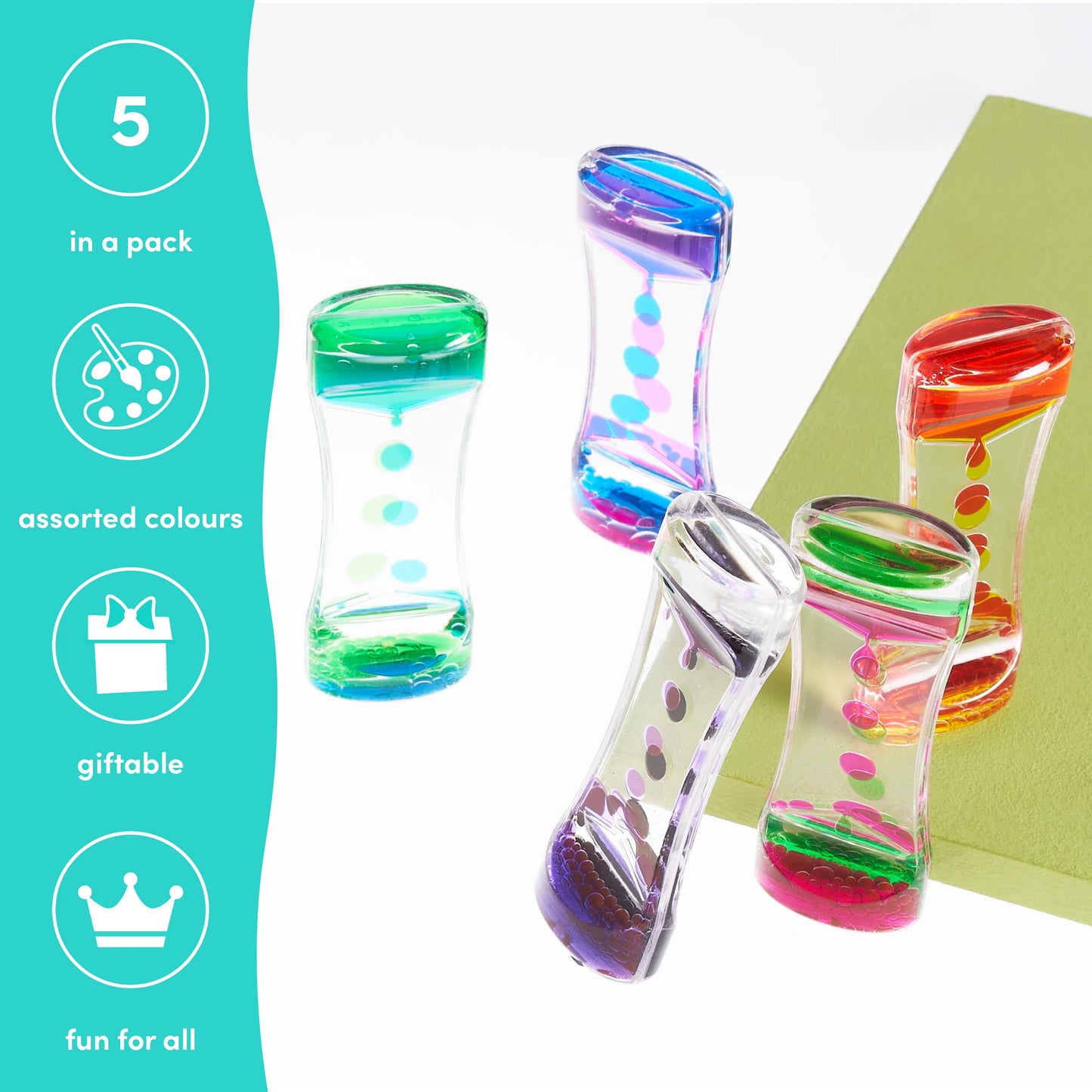 Sensory Liquid Motion Timers – Calming Visual Fidget Toy for Kids, Stress Relief & Focus Aid