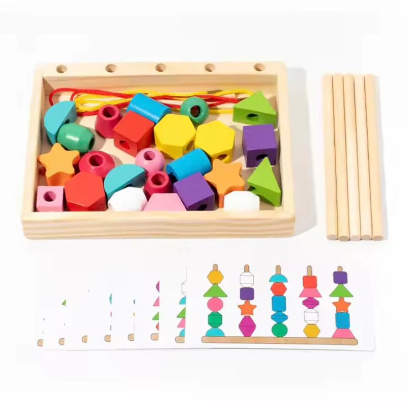 Matching Blocks Matching Puzzle Blocks – Montessori Australia