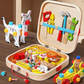 Montessori Wooden Tool Box for Kids – DIY Assembly & Building Construction Toy