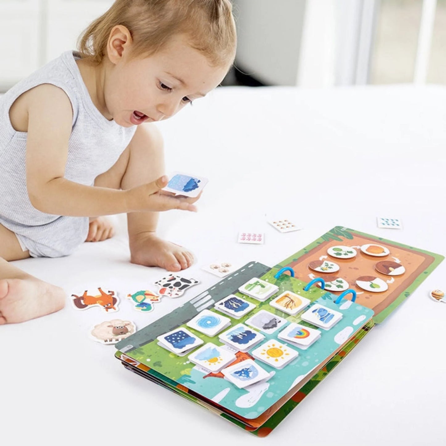 Montessori Sticker Busy Book