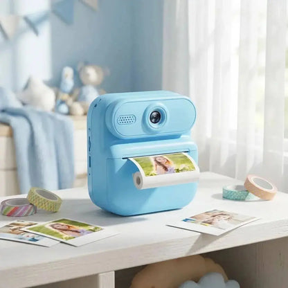 Kids Instant Print Camera with Thermal Printer, HD Photo & Selfie Camera