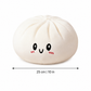 Dumpling-shaped plush cushion