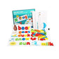 Engaging Kids Spelling Game with Wooden Letters