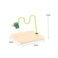 Montessori Wooden Dowel and Wire Activities for Threading