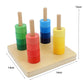 Montessori Wooden Dowel and Wire Activities for Threading
