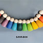 Linden Wood Stacking Toys with Arches, Bowls and Figures