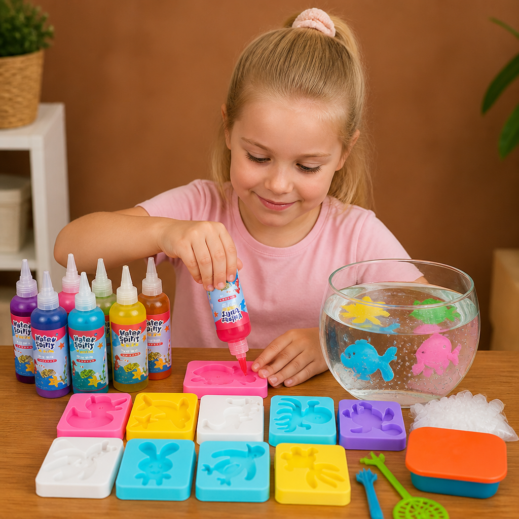 Creative Water Jelly Kit with Gels and Moulds