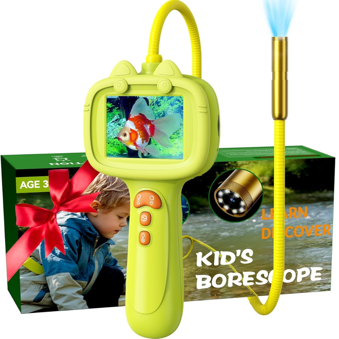 Kids Endoscope with LED Light – Educational STEM Exploration Toy for Curious Learners