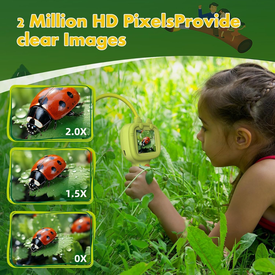 Kids Endoscope with LED Light – Educational STEM Exploration Toy for Curious Learners