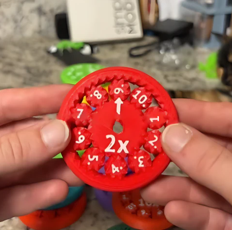 Math Fidget Spinners