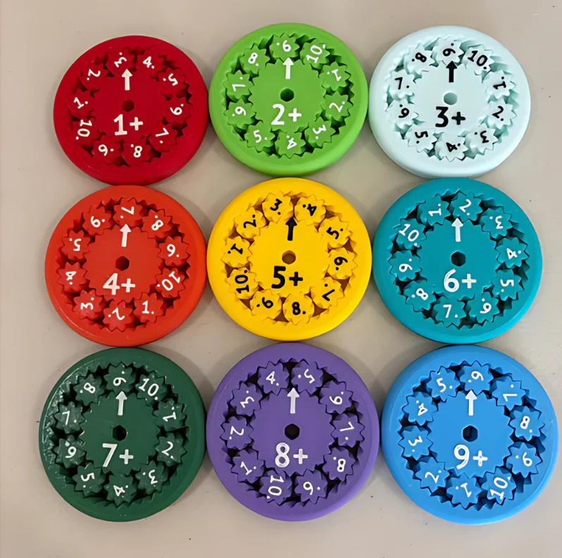 Math Fidget Spinners