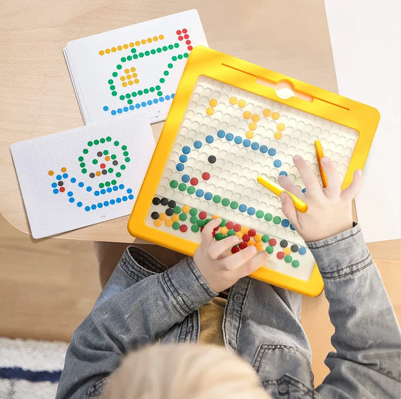 Montessori Magnetic Dots Board