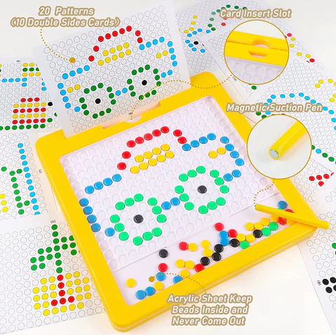 Montessori Magnetic Dots Board