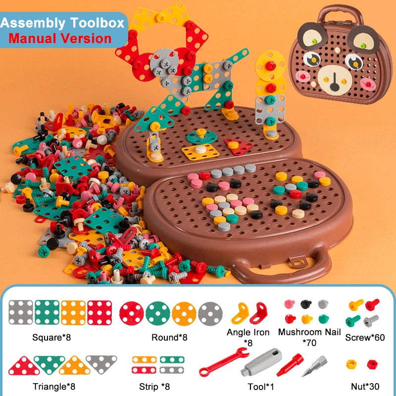 Montessori Repair Assembly Tool Set