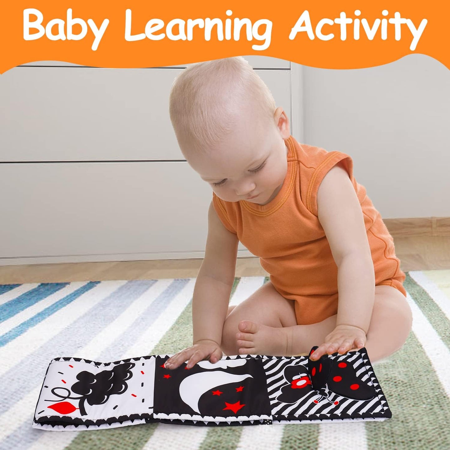 Newborn Sensory Crinkle Toys