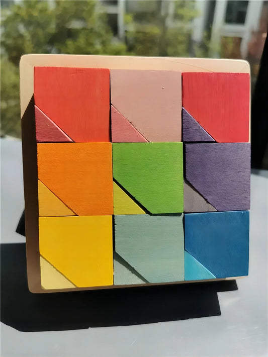 Large Wooden Stacking Blocks for Building and Balancing