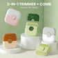 2-in-1 Travel Hair Trimming Comb