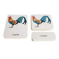 Montessori Farm Animal 3-Part Cards with Bamboo Tray