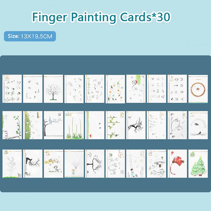 Funny Finger Painting Kit