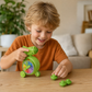 5-in-1 spinning, balancing and stacking activity toy