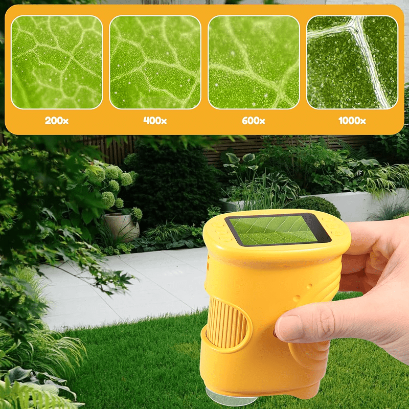 Digital Microscope for Kids with 1000x Magnification