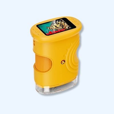Kids Digital Microscope with 1000x Magnification, STEM Science Learning Kit