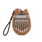 Mini Kalimba Thumb Piano Pendant for Beginners & Music Lovers