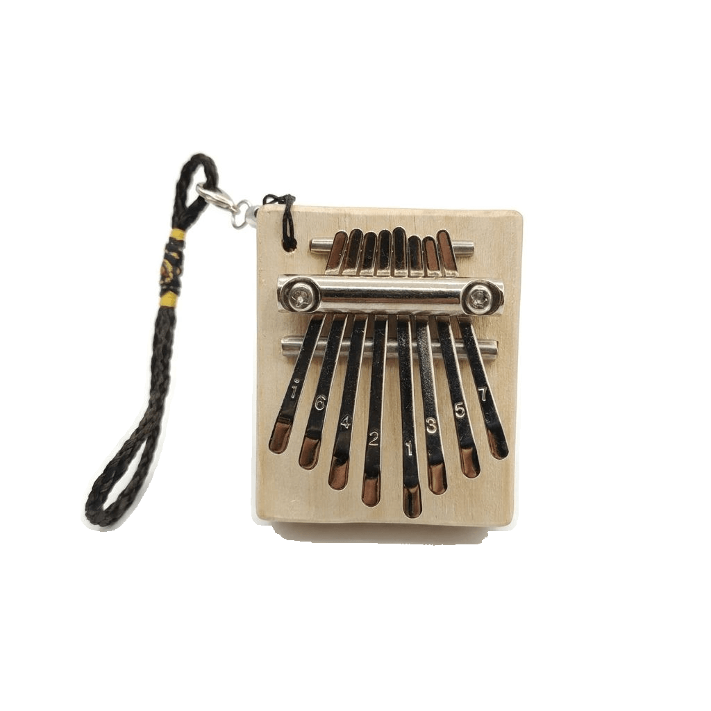 Mini Kalimba Thumb Piano Pendant for Beginners & Music Lovers