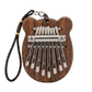 Mini Kalimba Thumb Piano Pendant for Beginners & Music Lovers