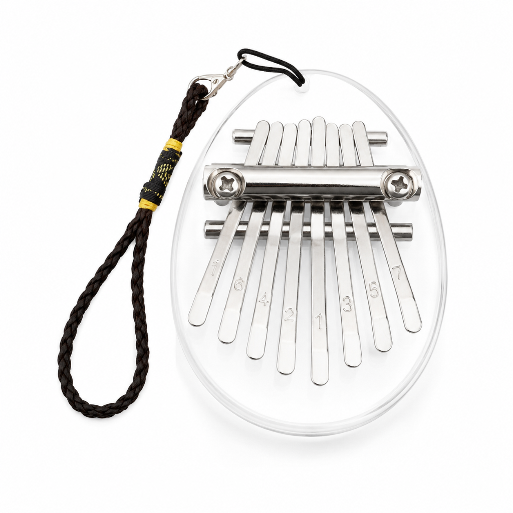 Mini Kalimba Thumb Piano Pendant for Beginners & Music Lovers