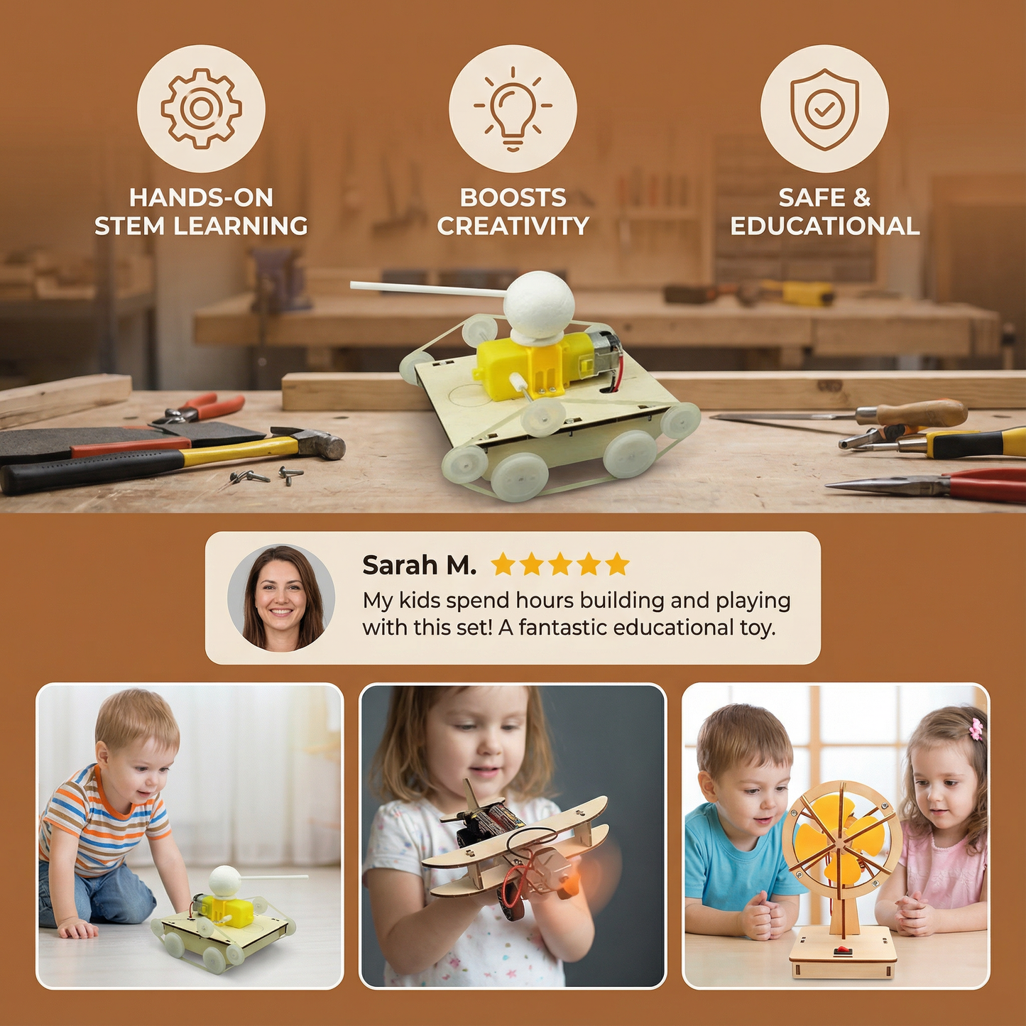 STEM Creative Construction Building Set