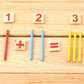 Math Wooden Counting Sticks