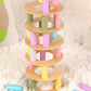 Wooden Tower Stacking Montessori Toy