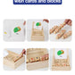 Wooden Rotation CVC Block Letters Teaching Toy