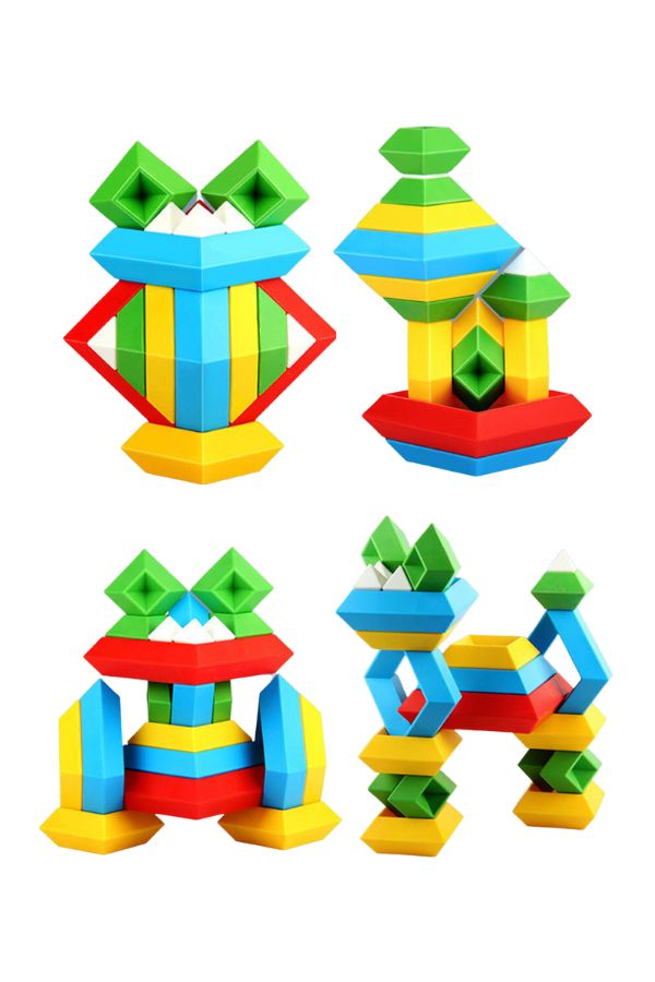 Pyramid Stack Building Blocks – Montessori Australia