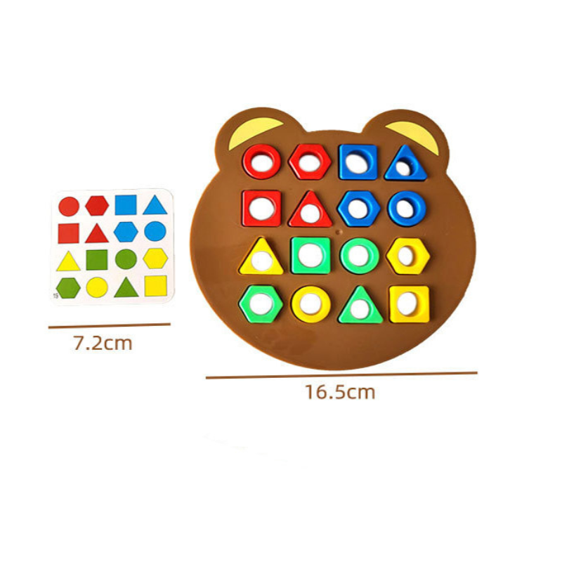 Montessori Shape Matching Game