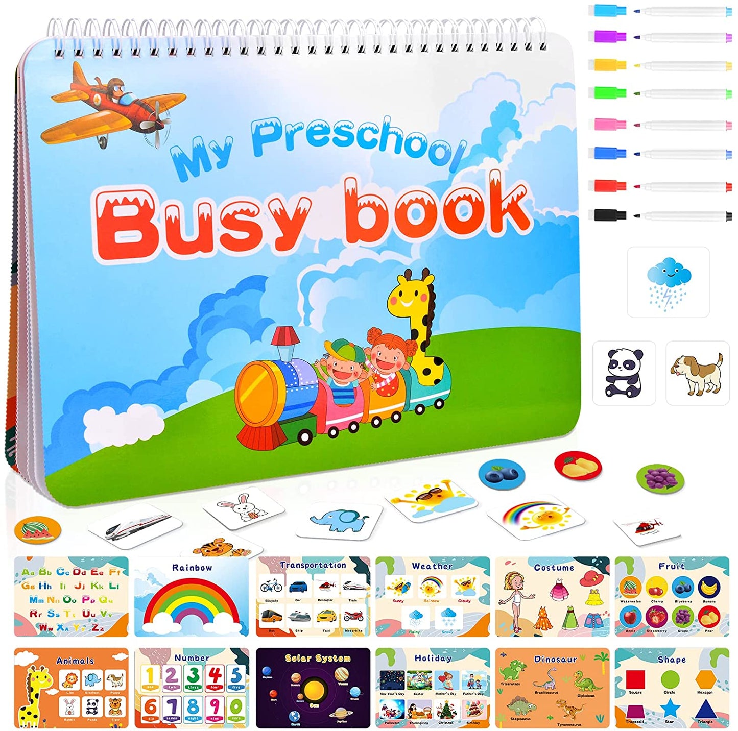 Montessori Preschool Learning Book