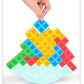 Tetris Wood Balance Blocks Swing Toy