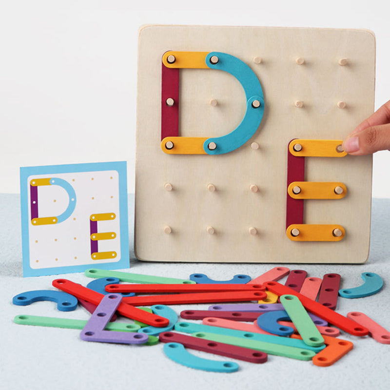 Interactive Wooden Learning Puzzle for Kids