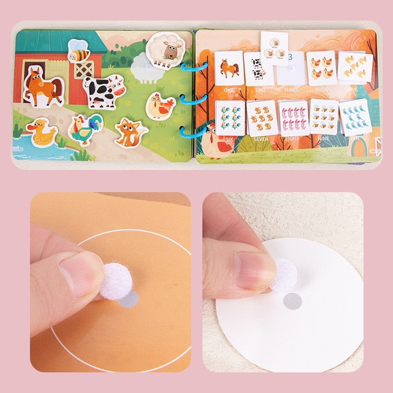 Montessori Sticker Busy Book