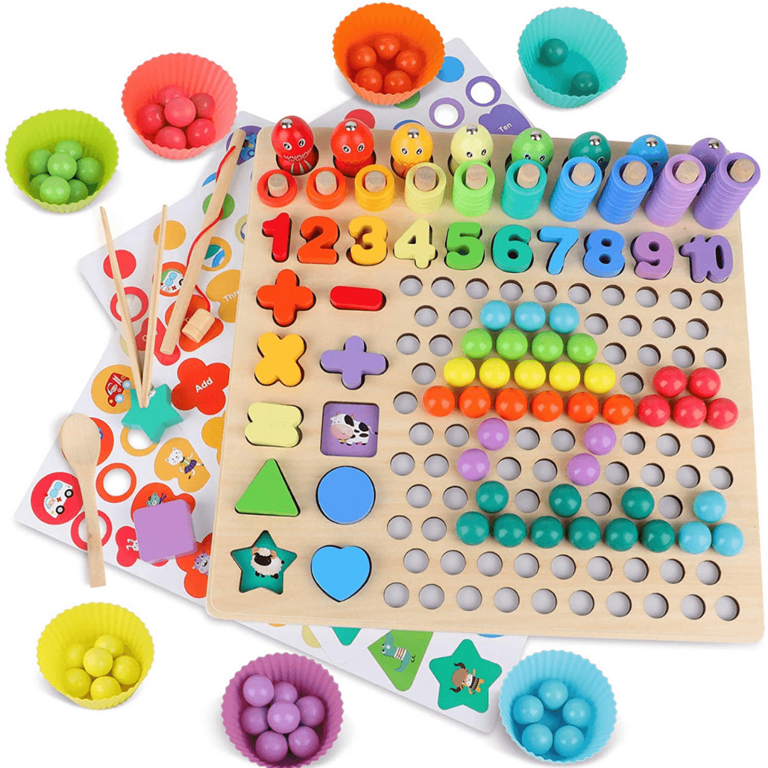 Wooden Magnetic Sorting Puzzle