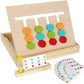Montessori Color & Shape Slide Puzzle