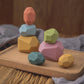 Montessori Wooden Stones (18 Pieces)
